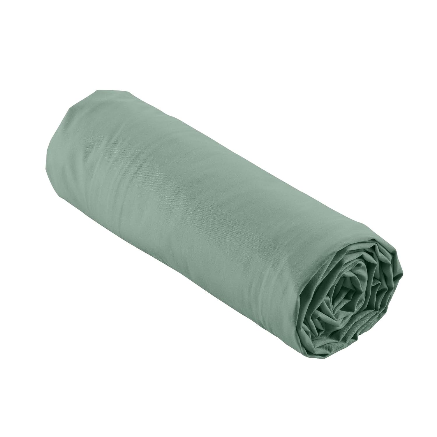 DOUCEUR D'INTÉRIEUR — Drap-housse 180 x 200 cm percale tilleul