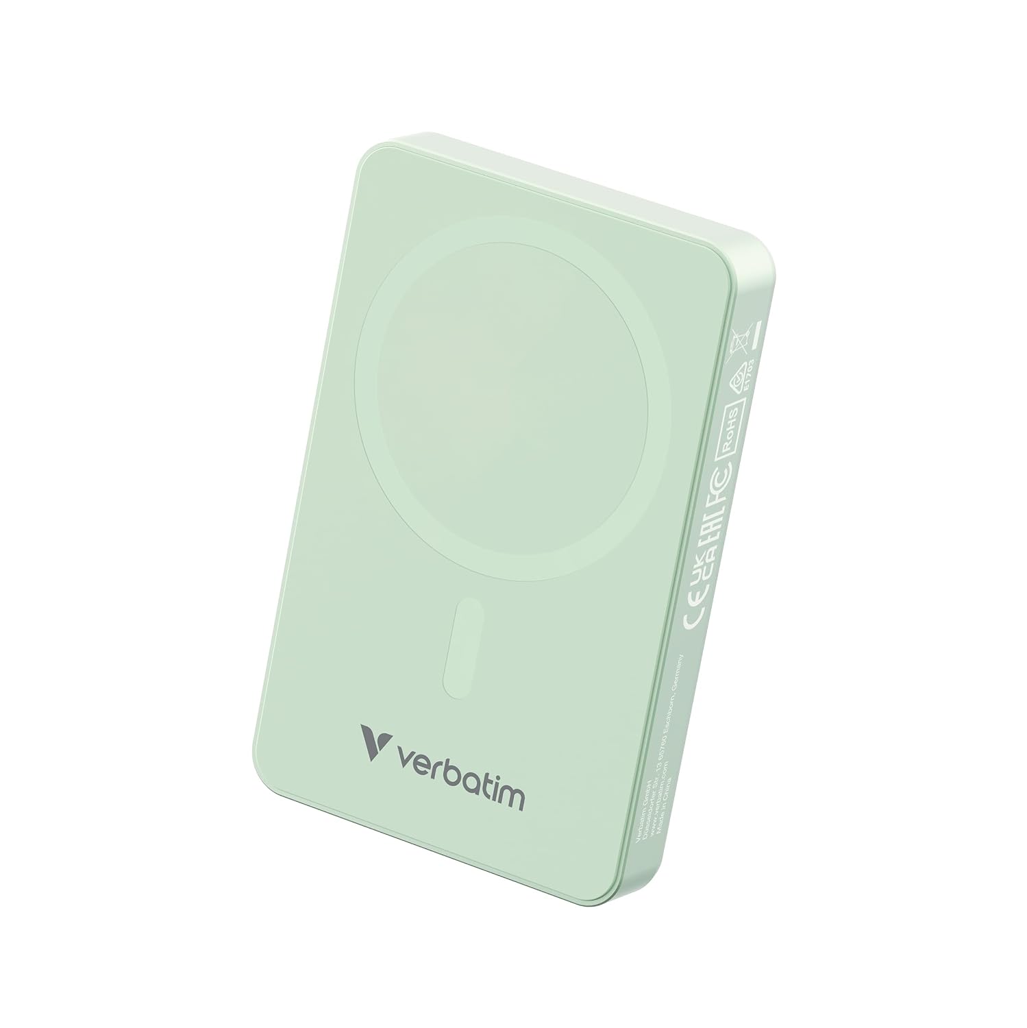 VERBATIM Charge 'n' Go Essentials — Batterie MagSafe 10000 mAh 15 W verte