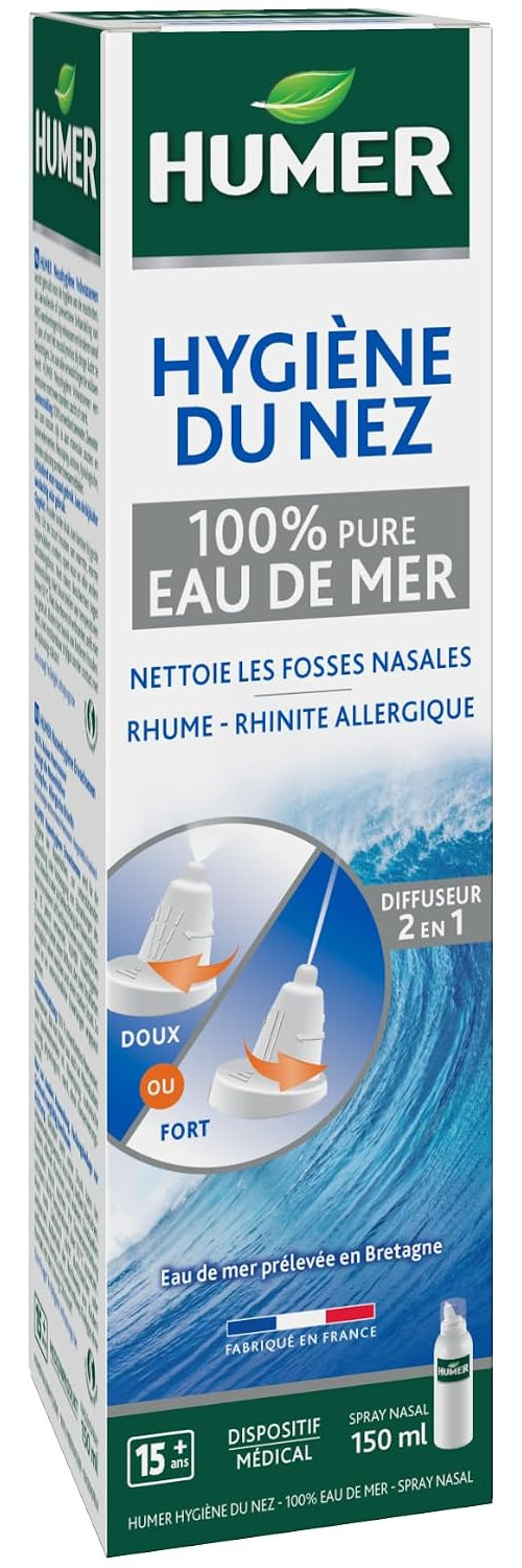 HUMER — Spray nasal hygiène du nez adulte 150 ml