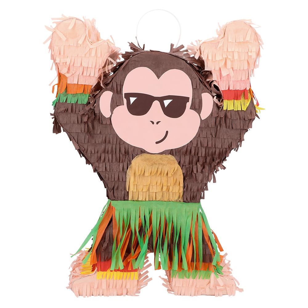 BOLAND — Pinata singe à suspendre 39,5 x 10 x 27,5 cm