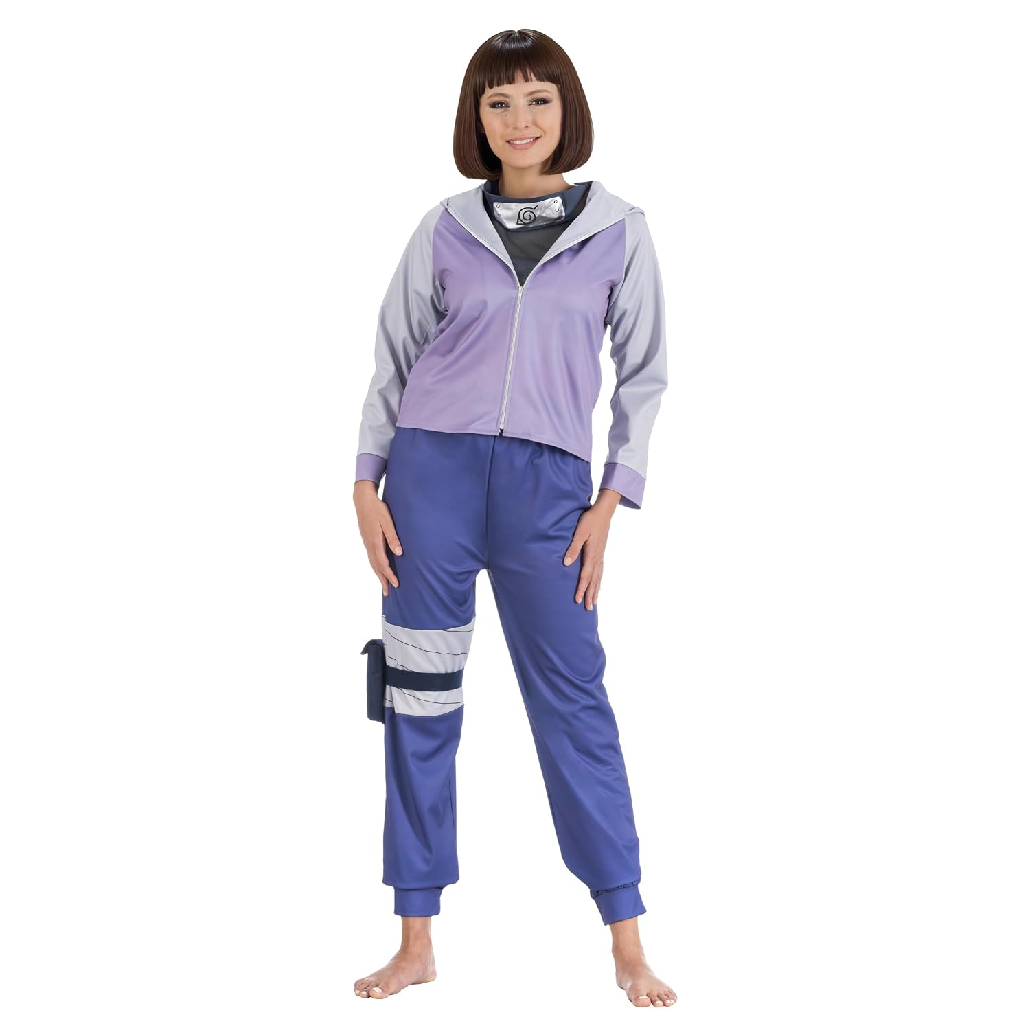 CHAKS — Perruque Hinata Hyuga violette pour femme