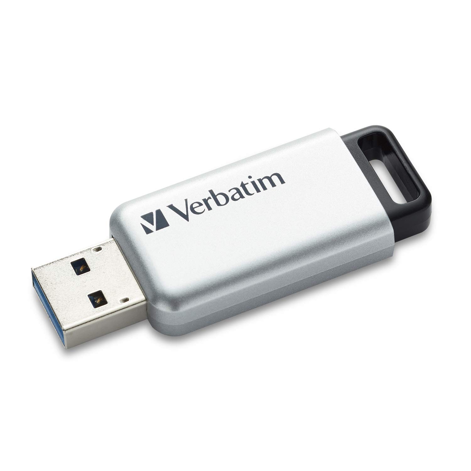 VERBATIM SecureDataPro — Clé USB 64 Go argent