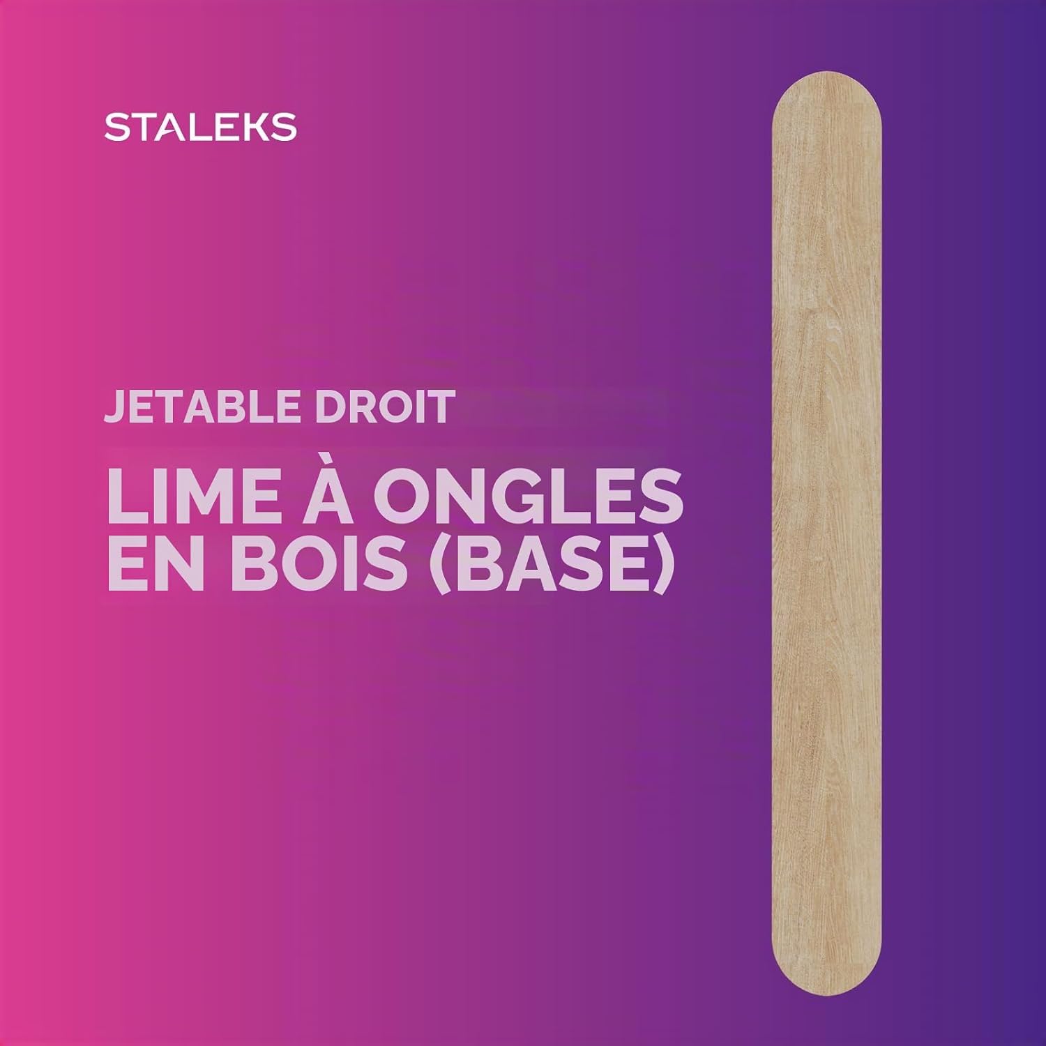 STALEKS PRO Expert — Manche en bois pour limes adhésives – Image 4