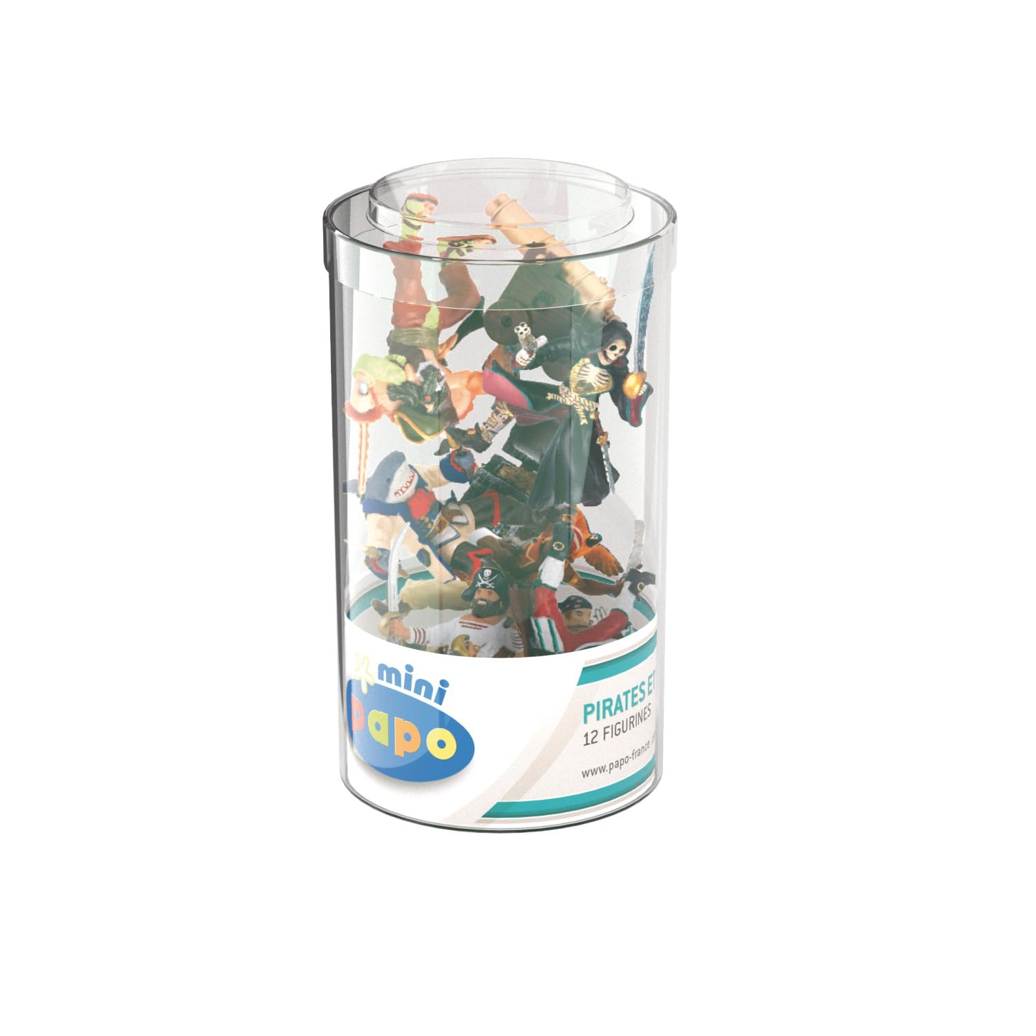 PAPO — Figurines mini Pirates et Corsaires 12 pièces