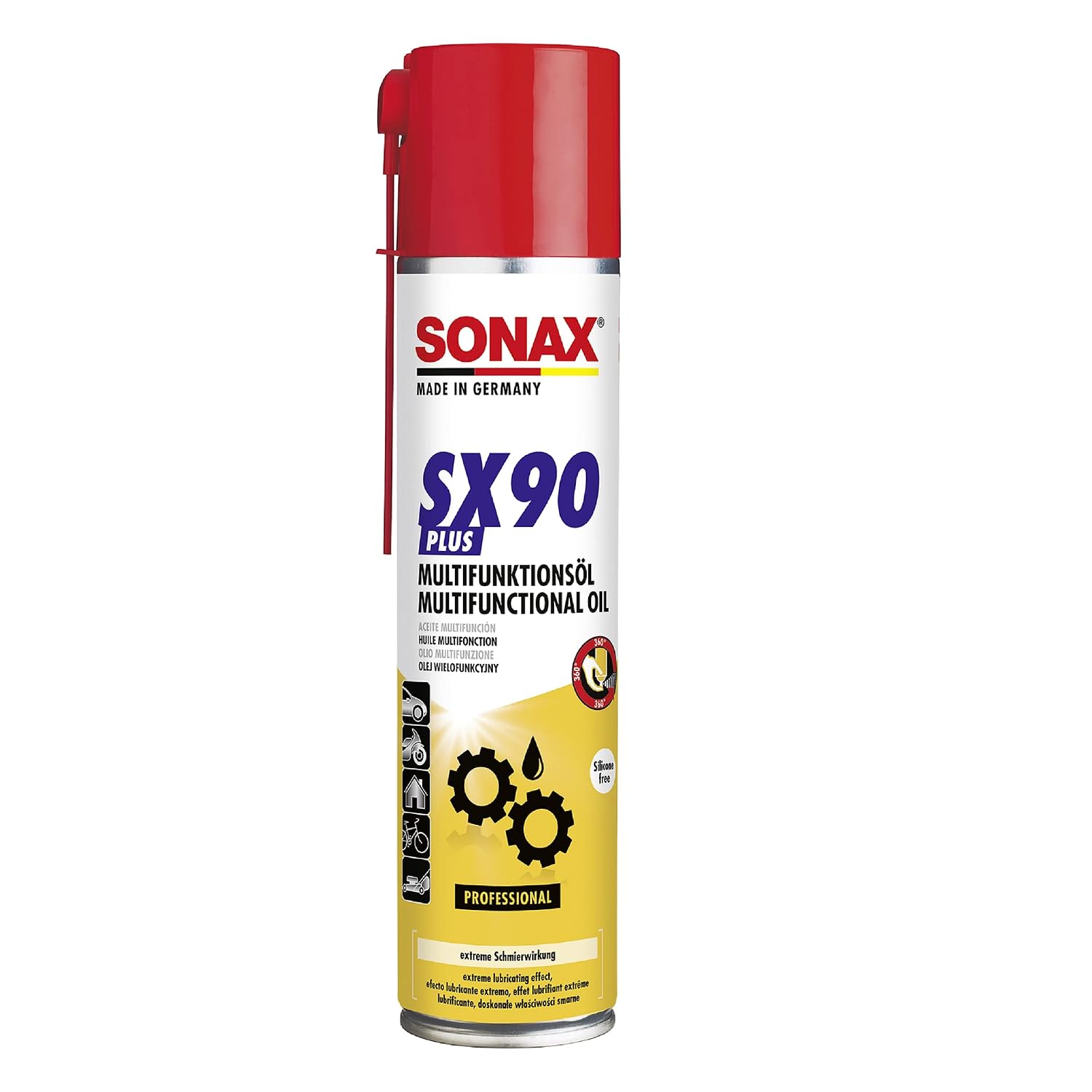 SONAX SX90 PLUS — Huile multifonction dégrippante 400 ml