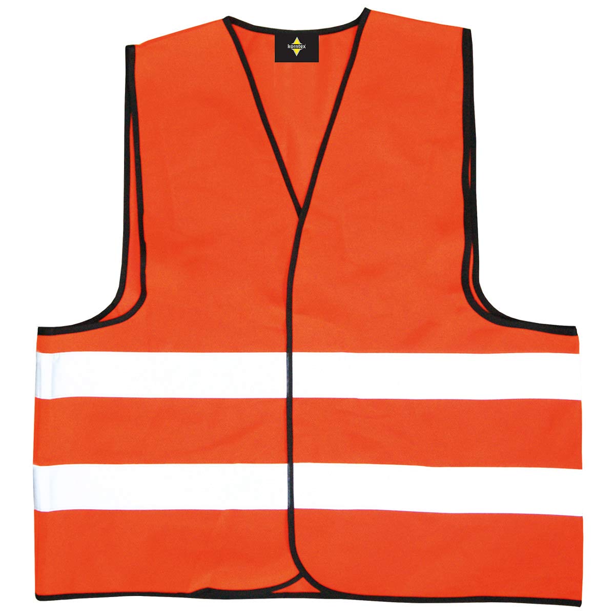 KORNTEX — Gilet de sécurité standard avec ourlet noir