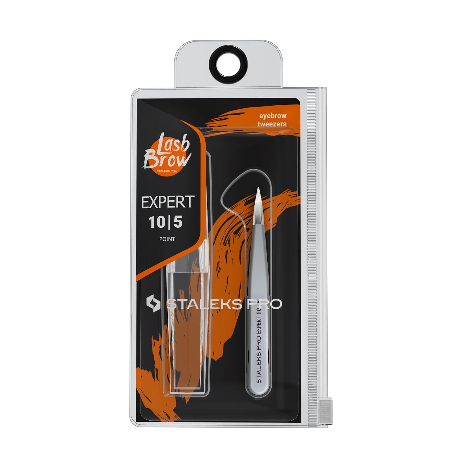STALEKS PRO Type 5 — Pince à épiler à pointe fine inox – Image 2