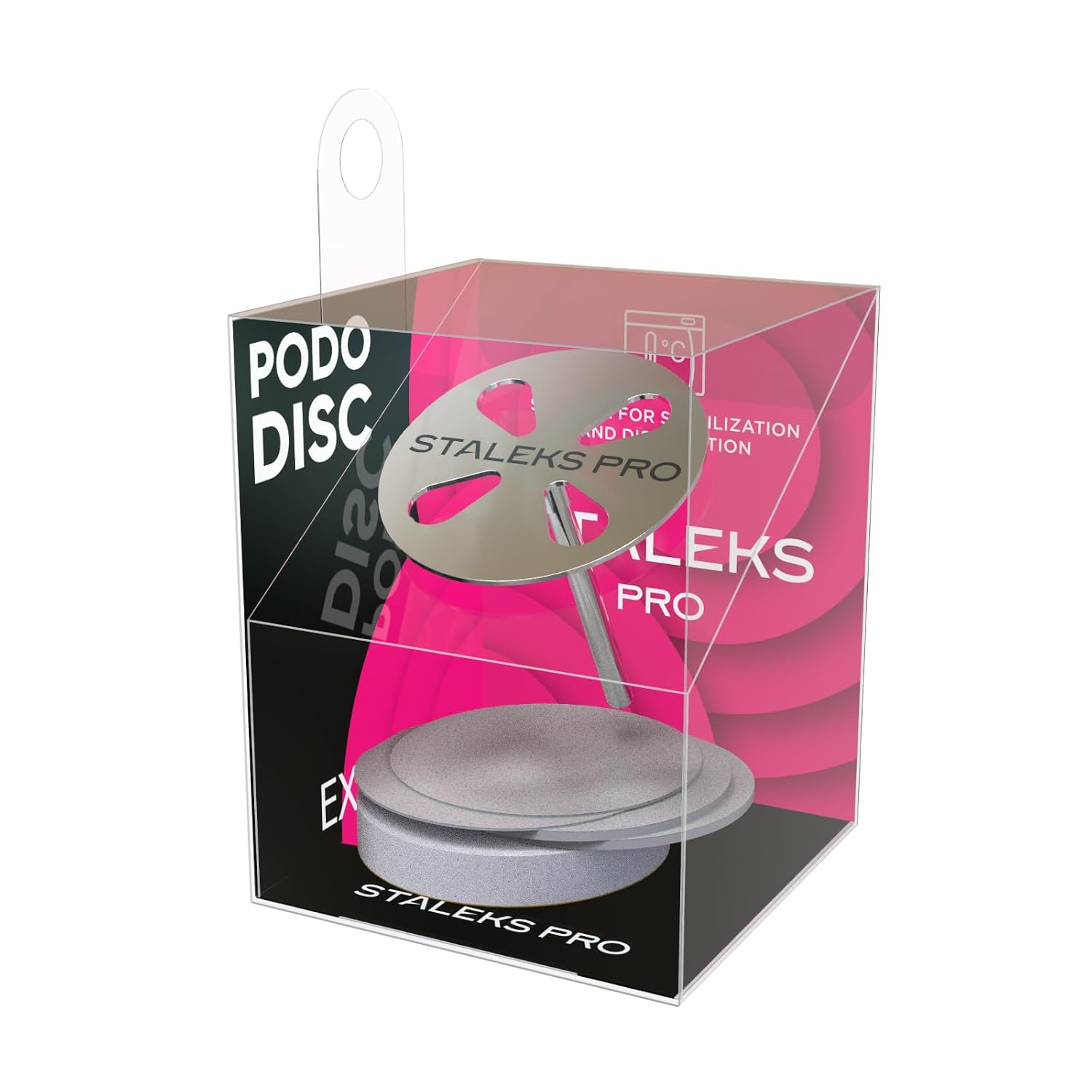 STALEKS Pododisc — Disque de pédicure 25 mm + 5 recharges 180 gr – Image 2