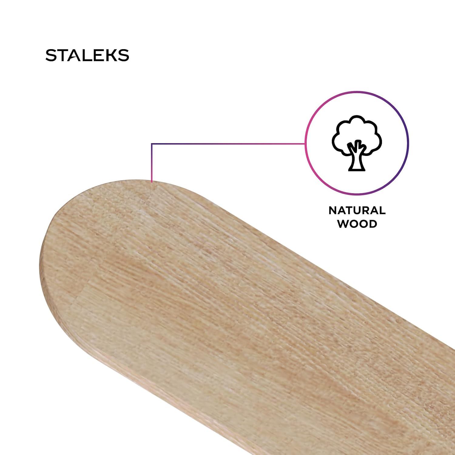 STALEKS PRO Expert — Manche en bois pour limes adhésives – Image 6