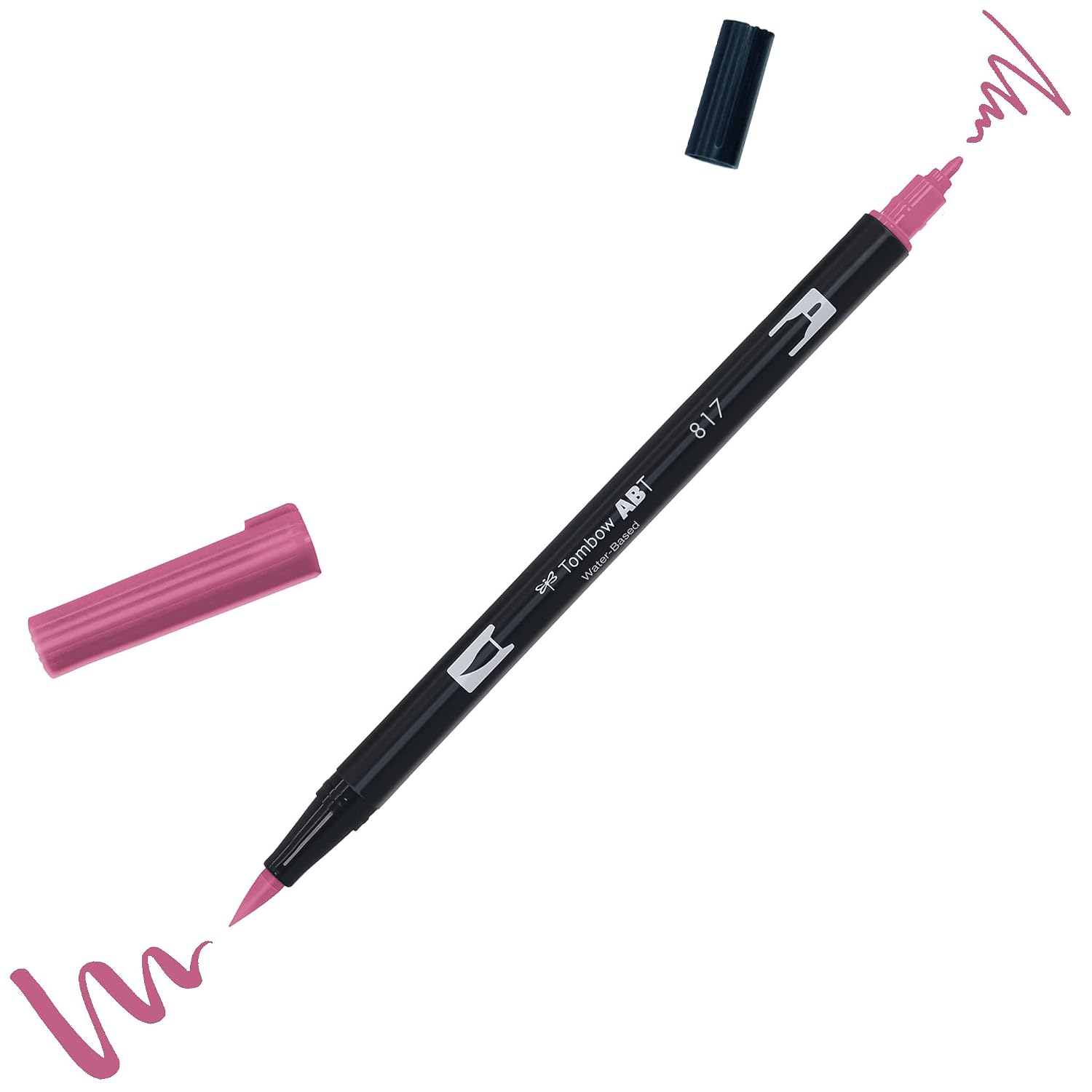 TOMBOW Dual Brush — Marqueur double pointe mauve