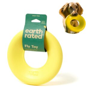 EARTH RATED — Disque volant pour chien flottant taille S jaune