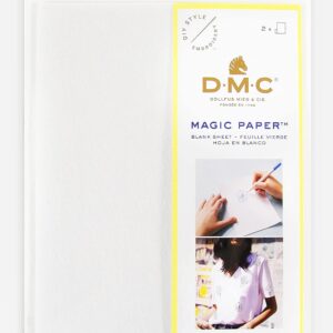 DMC — Pack de 2 feuilles vierges A5 solubles autocollantes