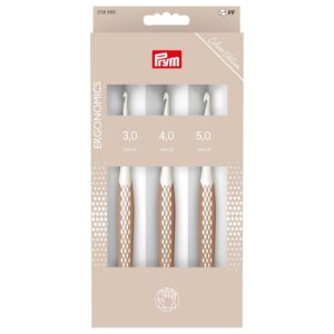 PRYM Ergonomics — Lot d'aiguilles à laine 3/4/5 mm