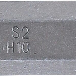 BGS 4955 — Embout six pans intérieurs 10 mm, longueur 30 mm