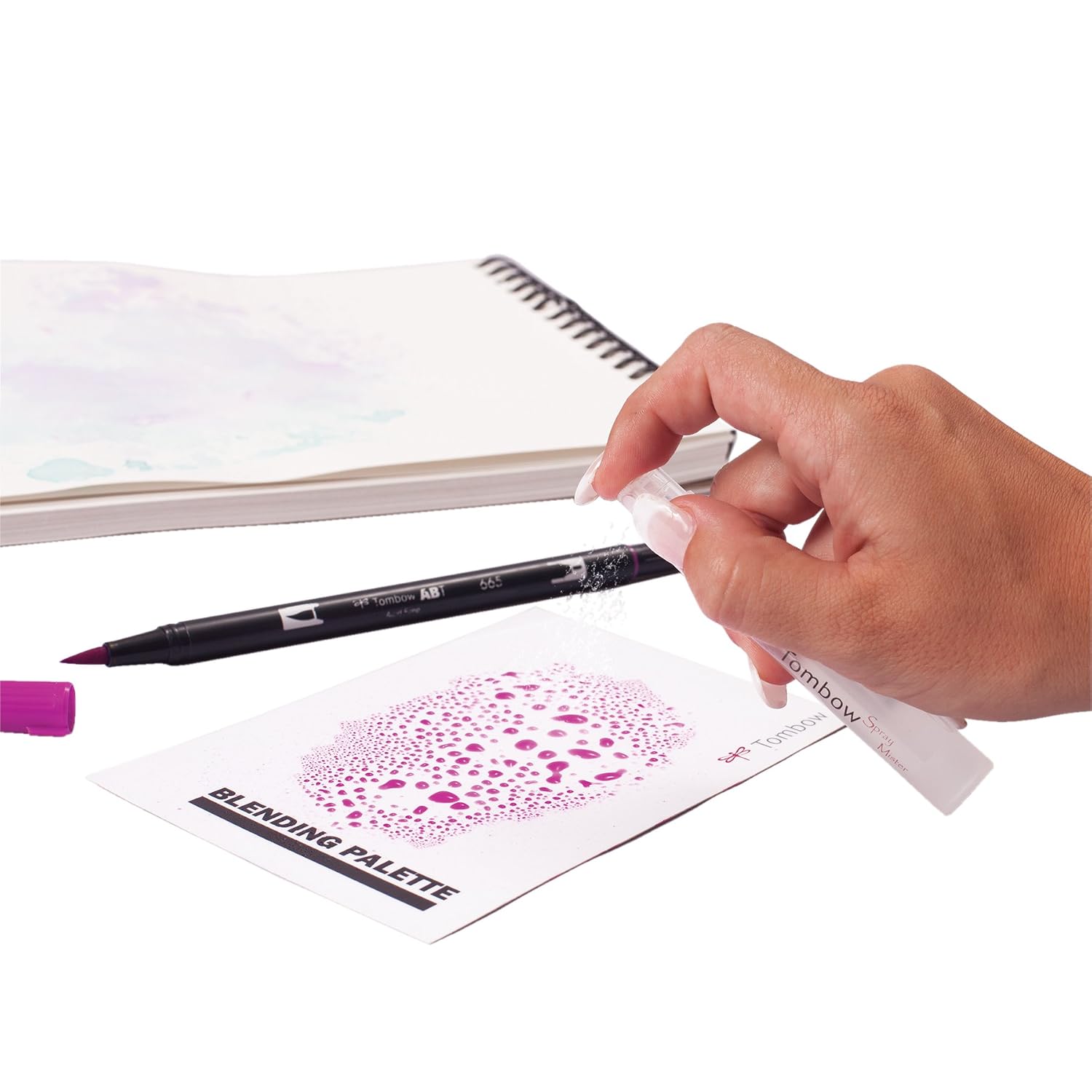 TOMBOW Blending-MR-3P — Vaporisateur d’eau pour palette ou papier – Image 2