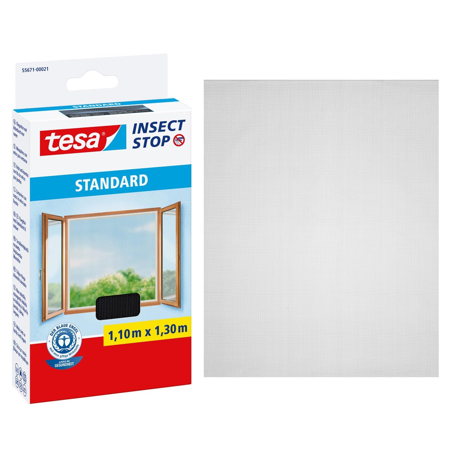 TESA Insect Stop Standard — Moustiquaire fenêtre 110 x 130 cm