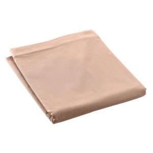 DOUCEUR D'INTÉRIEUR — Drap plat percale de coton nude 240x300 cm