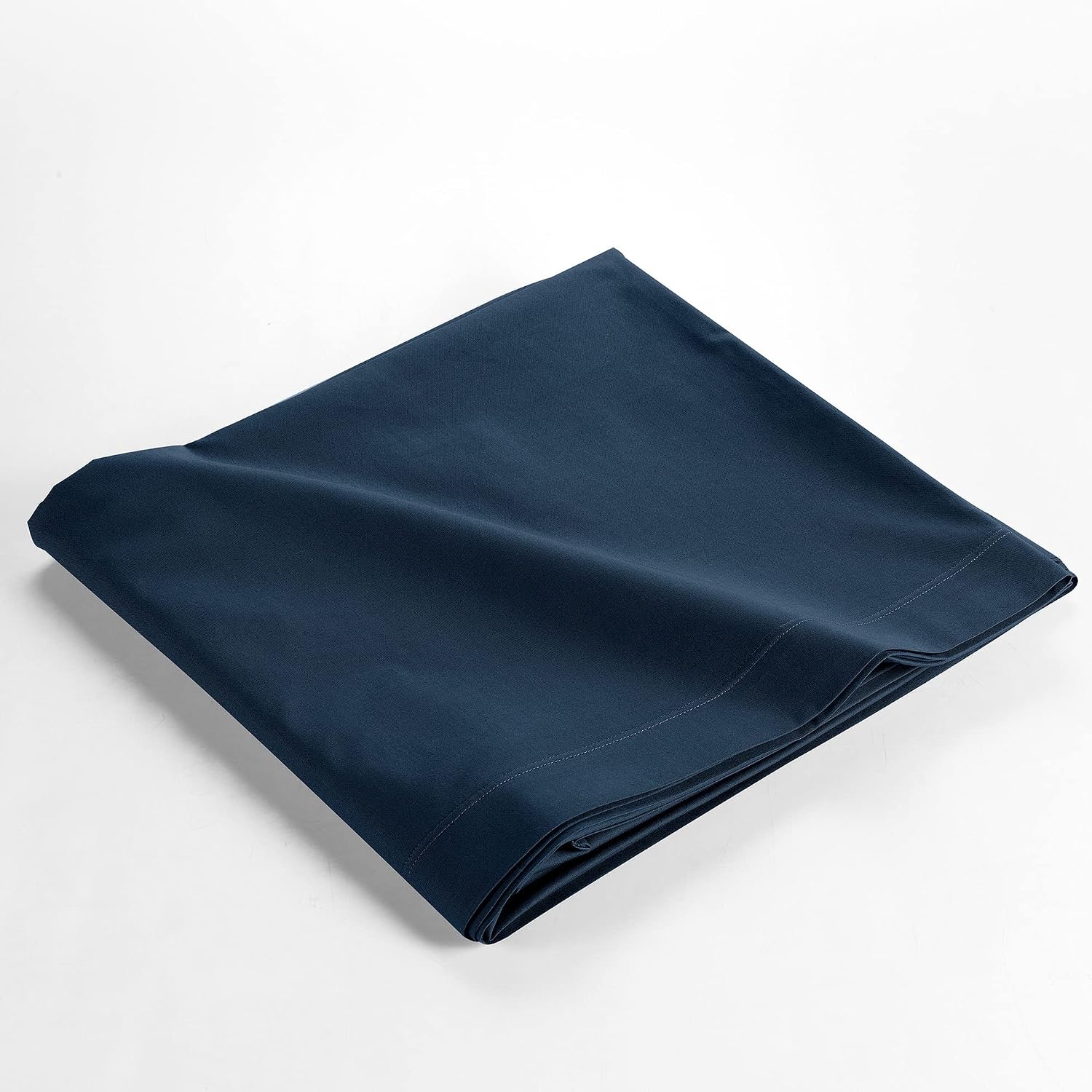 DOUCEUR D'INTÉRIEUR Biolina — Drap plat 240 x 300 cm Bleu nuit