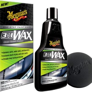 MEGUIAR'S — Cire lustrante 3 en 1 473 ml