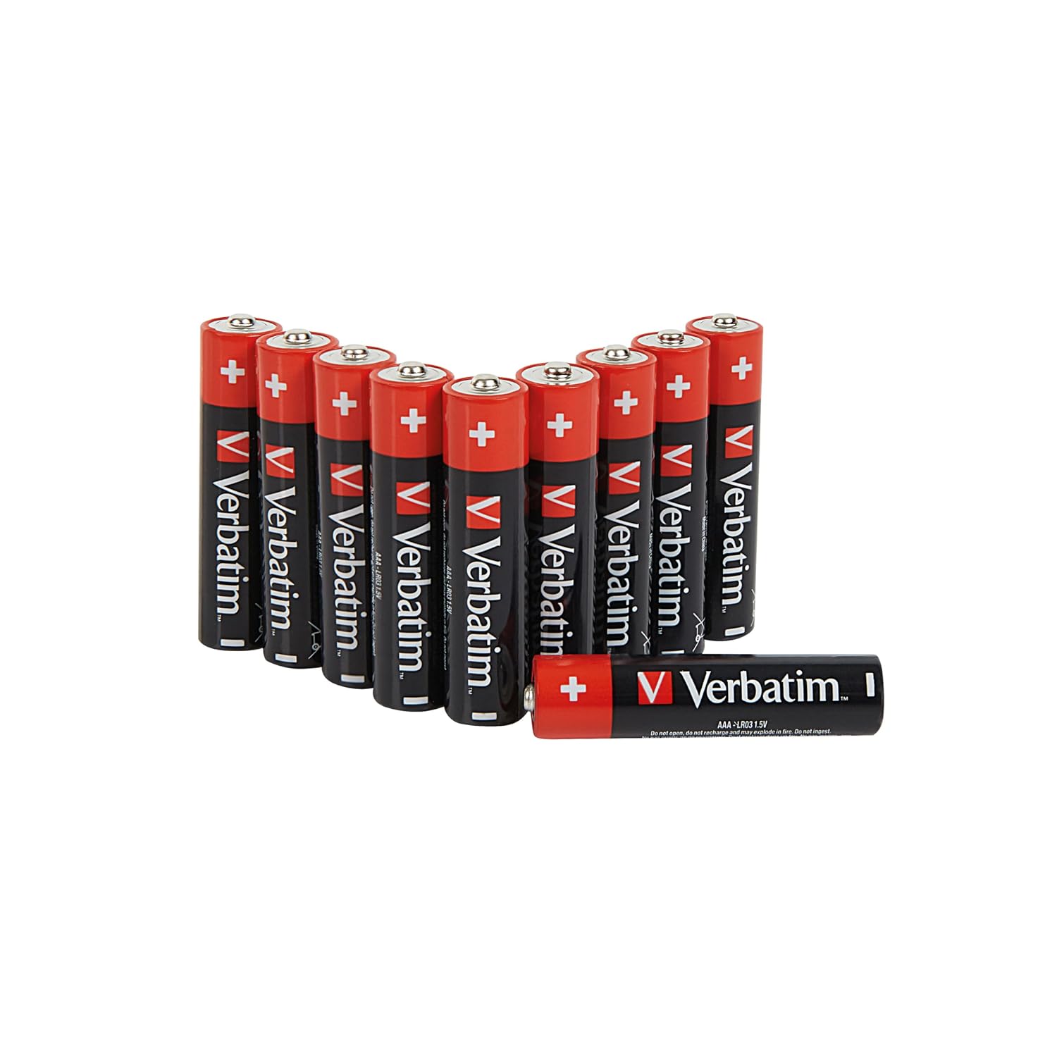 VERBATIM — Piles alcalines AAA 1,5 V x10
