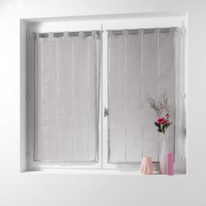 DOUCEUR D'INTÉRIEUR — Paire de voilages sable 90 x 120 cm
