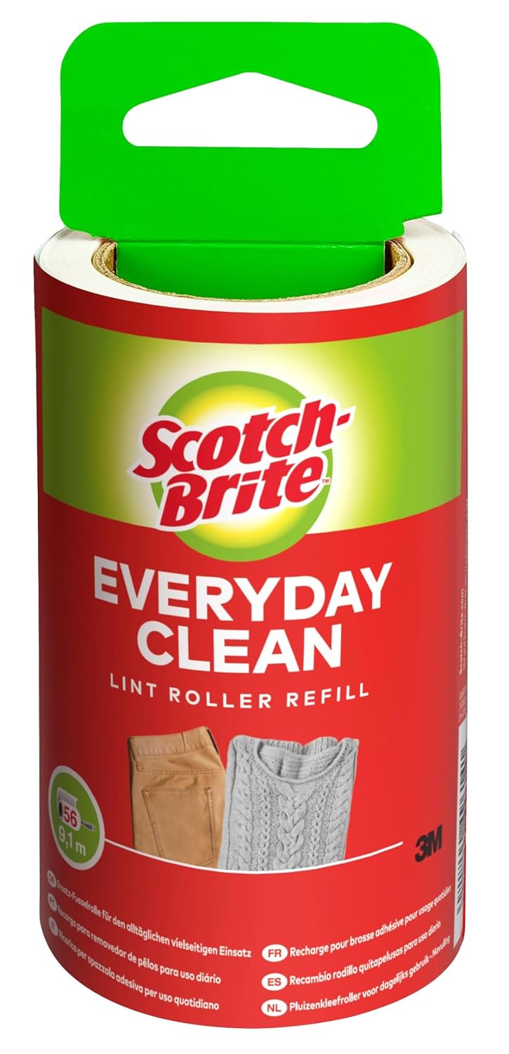 SCOTCH-BRITE — Recharge rouleau anti-peluches 56 feuilles