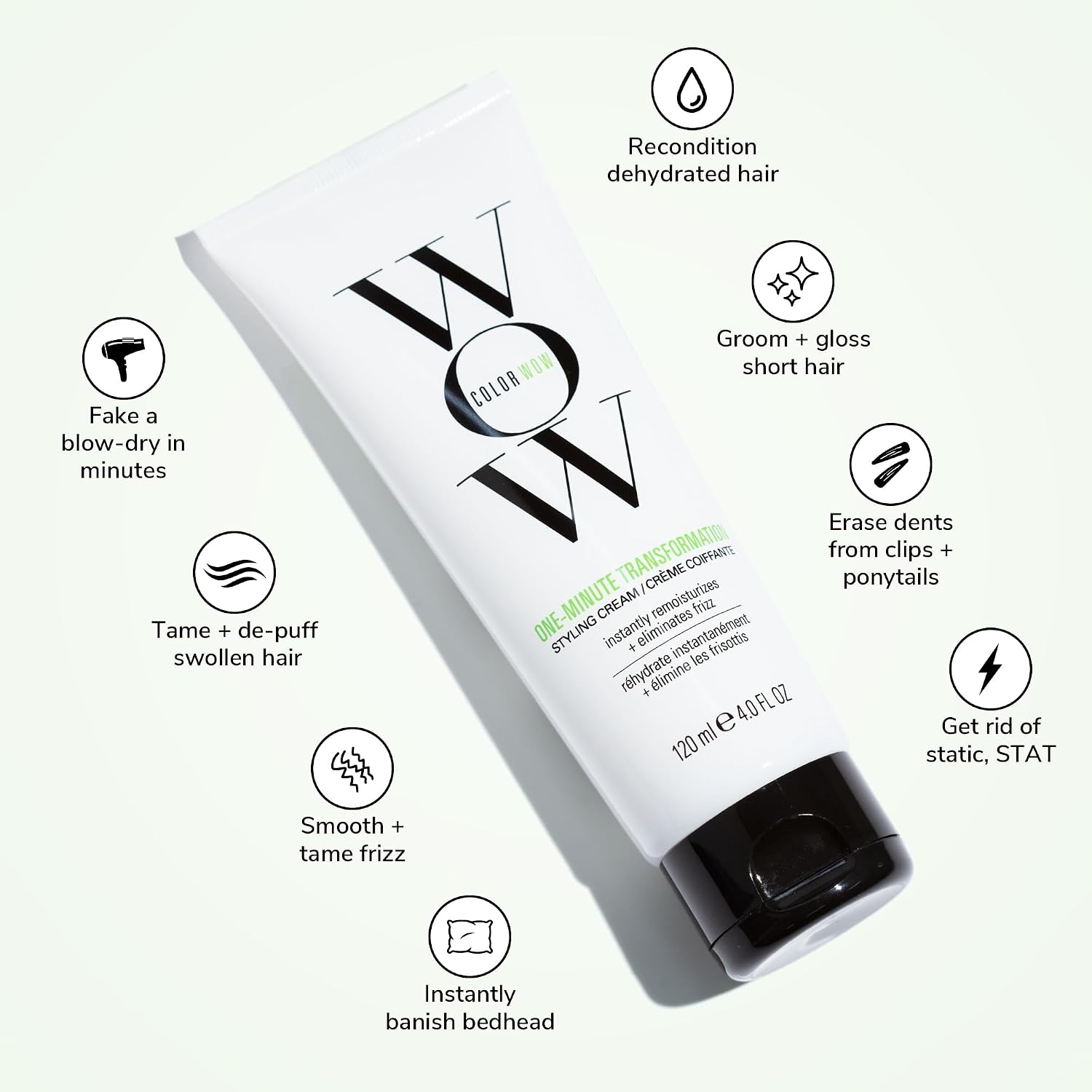 COLOR WOW — Crème coiffante anti-frisottis 120 ml – Image 2