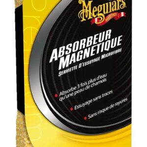 MEGUIAR'S X2000F — Absorbeur magnétique extra large 70x55 cm