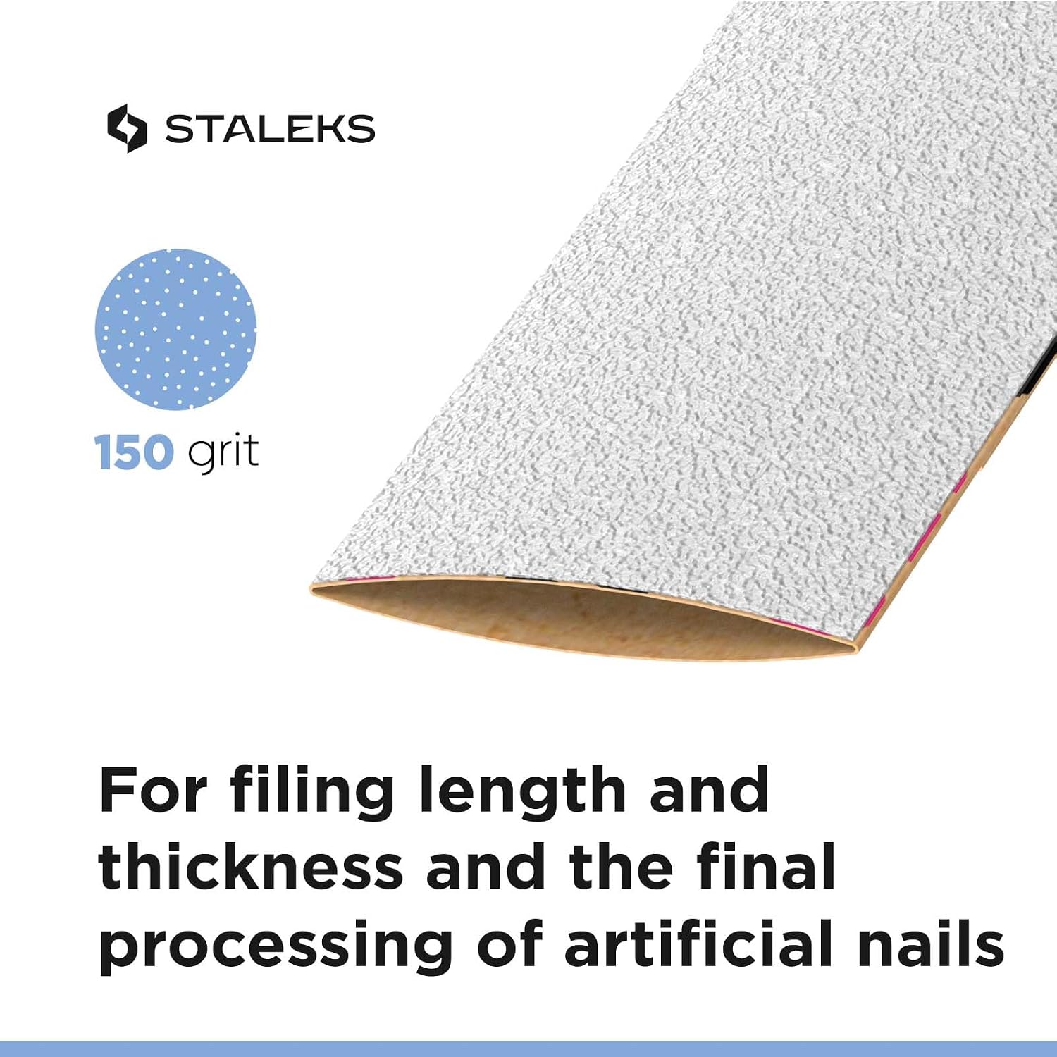 STALEKS PRO Expert 22 — Lot de 50 limes à ongles jetables – Image 6