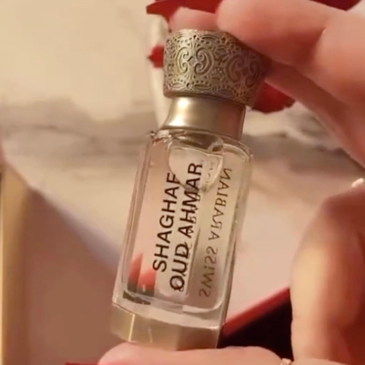 SWISS ARABIAN Shaghaf Oud Ahmar — Huile de parfum 12 ml – Image 4