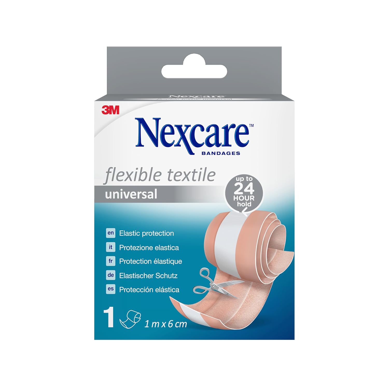 NEXCARE Flexible — Pansement textile universel 6 cm x 1 m