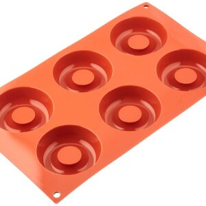 SILIKOMART SF012 — Moule en silicone savarin 6 cavités