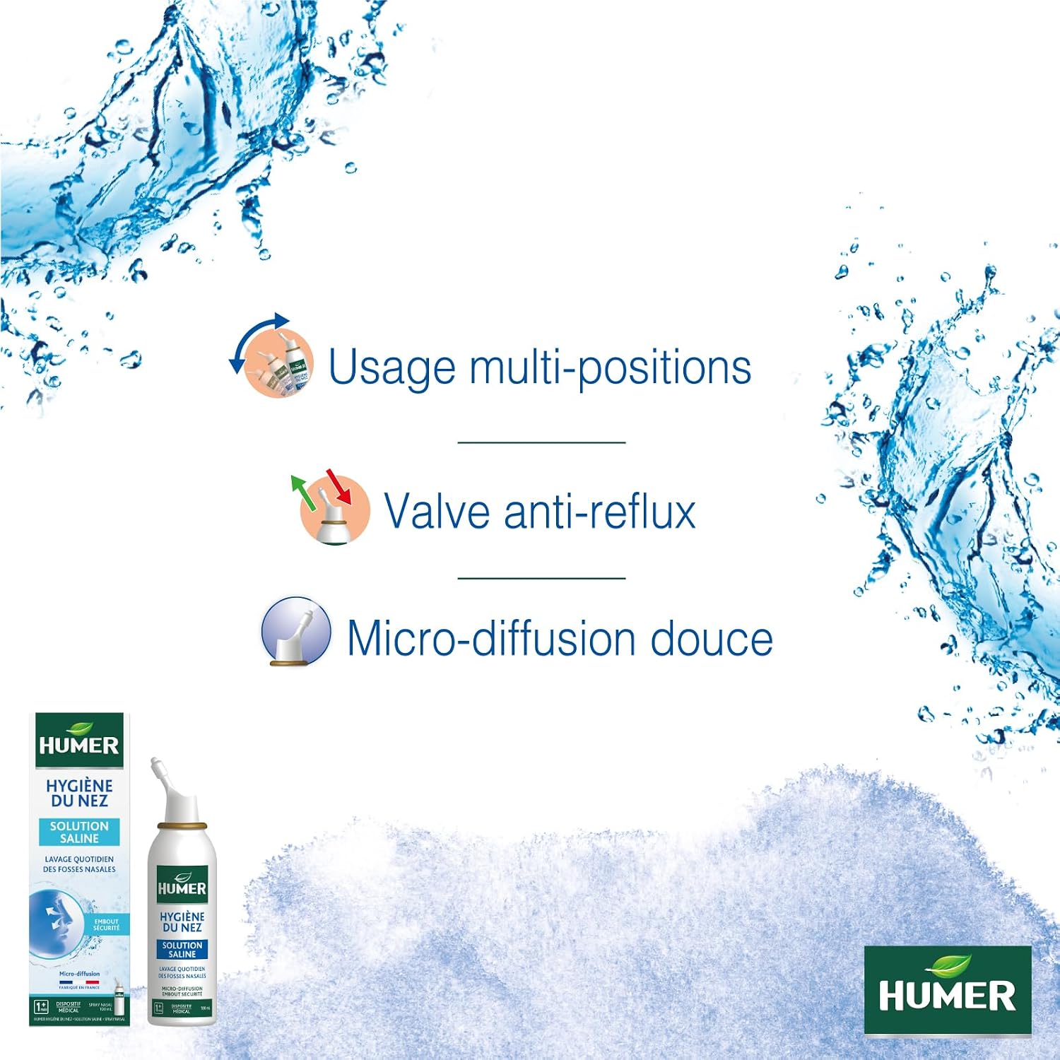 HUMER — Spray nasal hygiène du nez 100 ml – Image 3