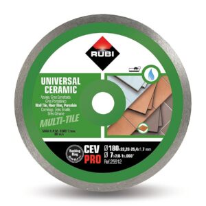 RUBI CEV PRO — Disque diamant jante continue 180 mm