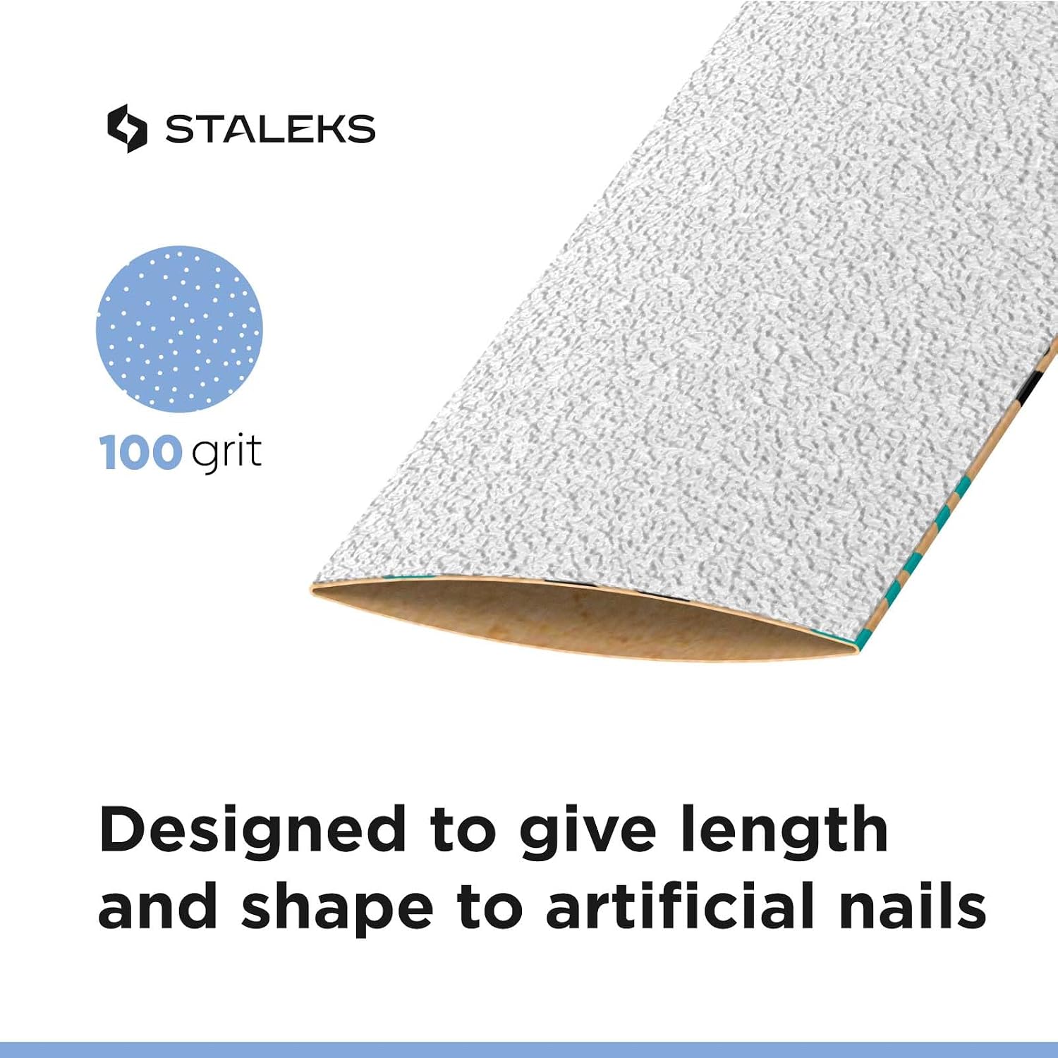 STALEKS PRO Expert 22 — Lot de 50 limes à ongles jetables – Image 6