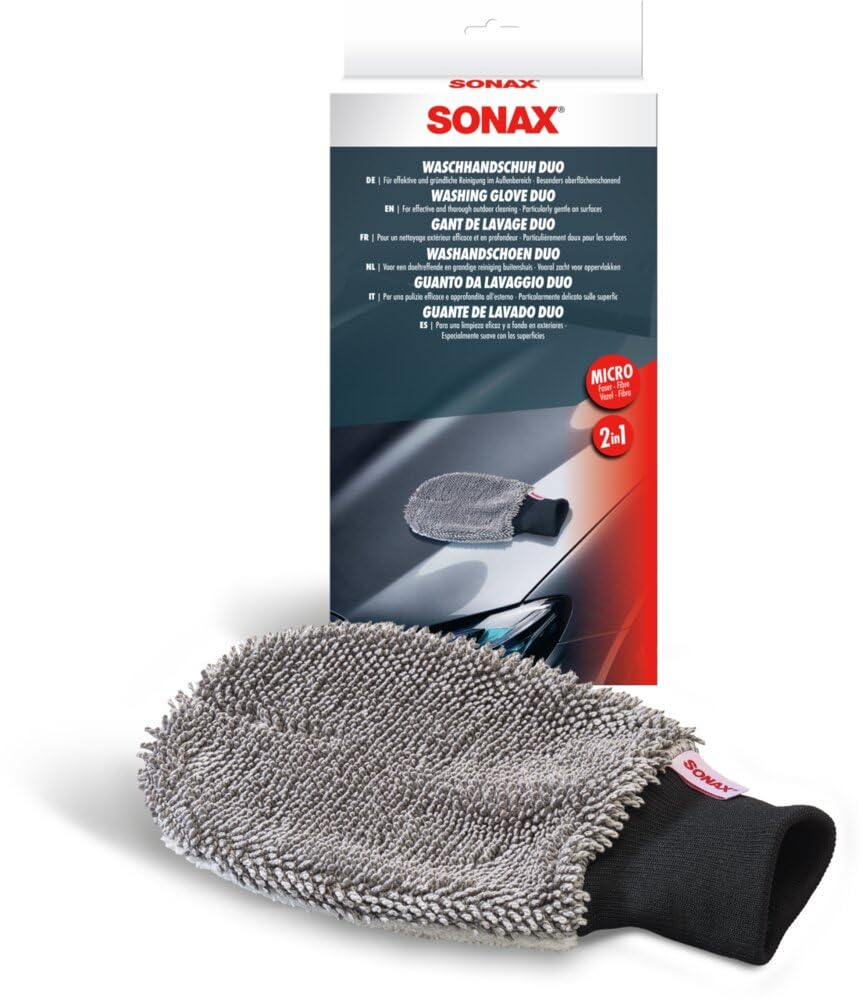 SONAX — Gant de nettoyage pour extérieur de véhicule