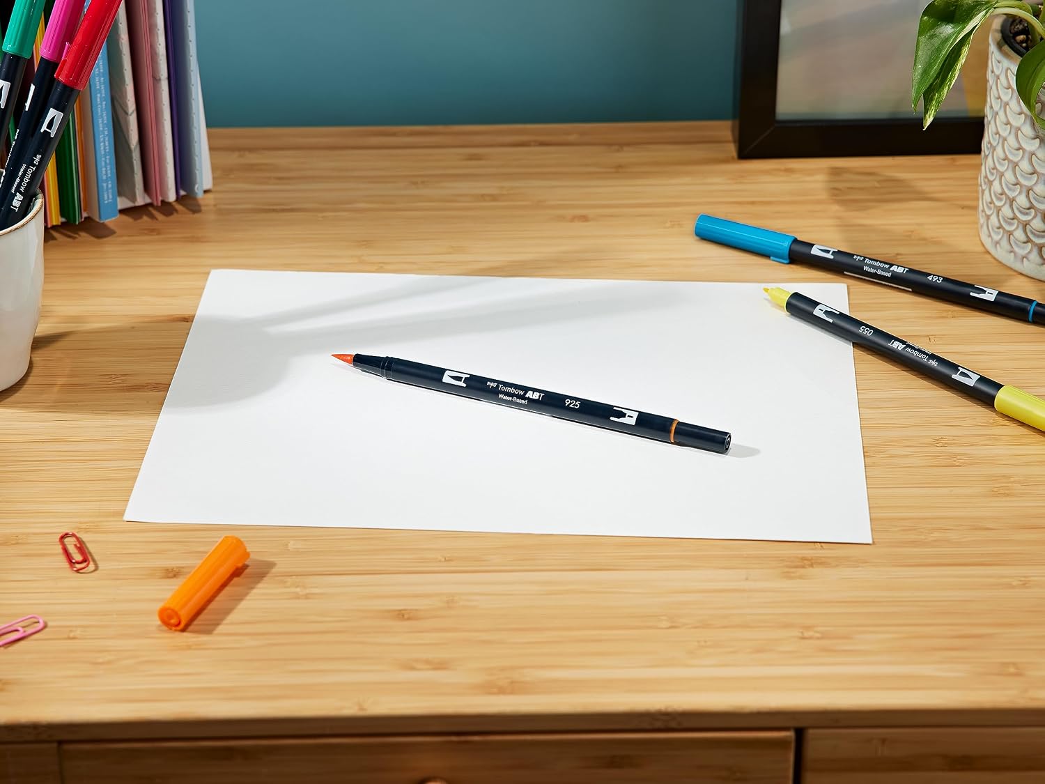 TOMBOW ABT-6P-3 — Lot de 6 feutres pinceau à 2 pointes – Image 2