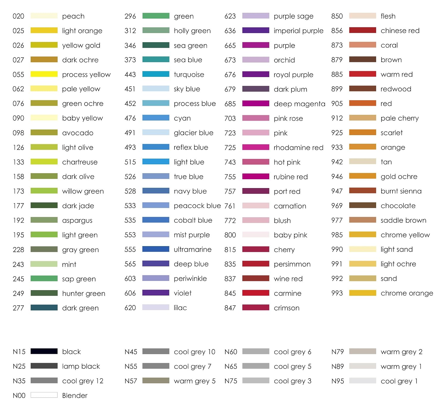 TOMBOW ABT — Lot de 6 feutres pinceau à 2 pointes – Image 5