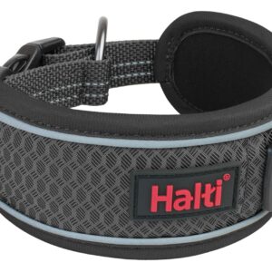 HALTI Anatomie — collier pour chien taille L gris
