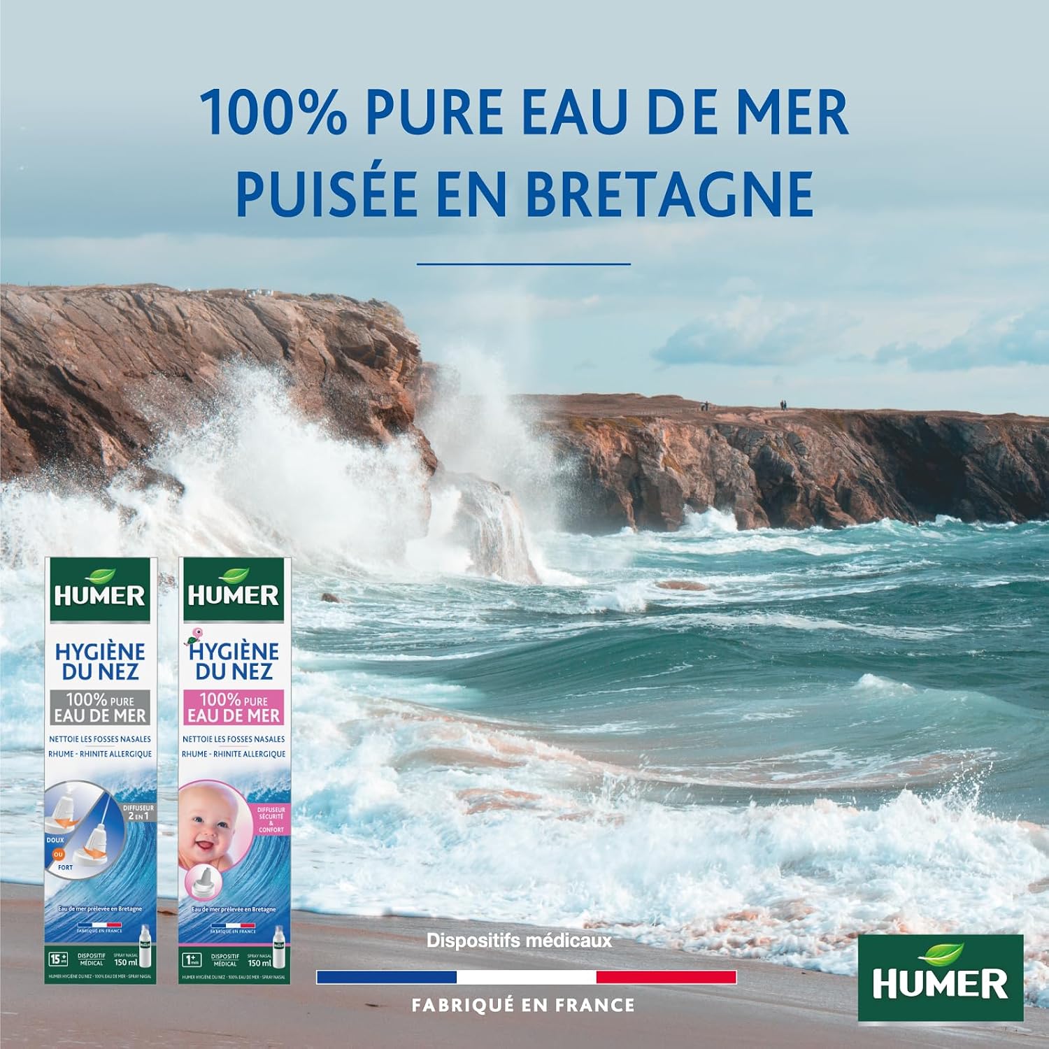 HUMER — Spray nasal hygiène du nez adulte 150 ml – Image 6