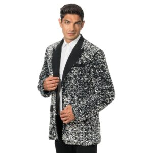CHAKS — Veste à paillettes scintillante