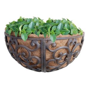 ESSCHERT DESIGN — Porte-pot mural en fonte Ø 35 cm