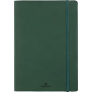 Carnet A5 ligné souple — 200 pages, vert