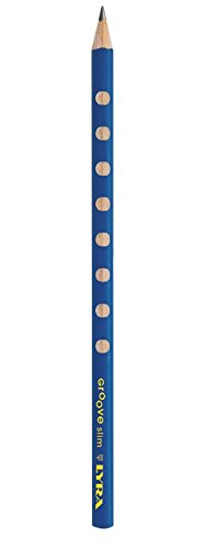 LYRA Groove Slim — Pot de 48 crayons graphite triangulaires HB