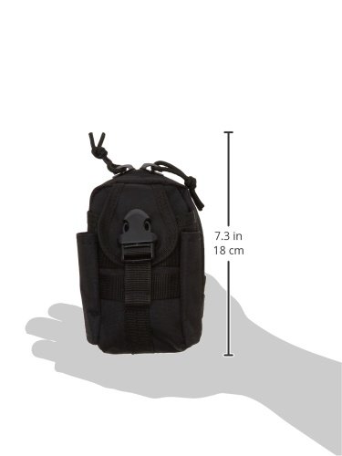 MIL-TEC Commando — Sacoche ceinturon noire – Image 2
