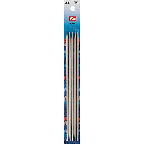 PRYM — Lot d’aiguilles à tricoter aluminium 3,5 mm x 20 cm