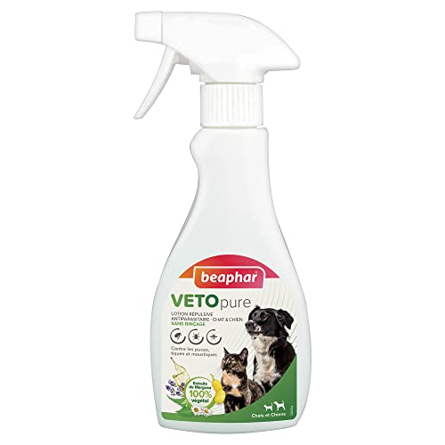 BEAPHAR Vetopure — Lotion antiparasitaire chien et chat 60 g
