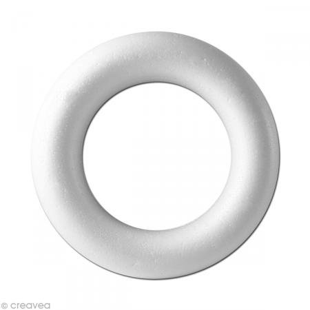GENERIC — Couronnes en polystyrène 15 cm, lot de 10