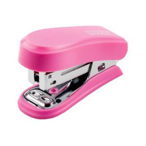DAHLE — Mini agrafeuse rose 12 feuilles avec 320 agrafes