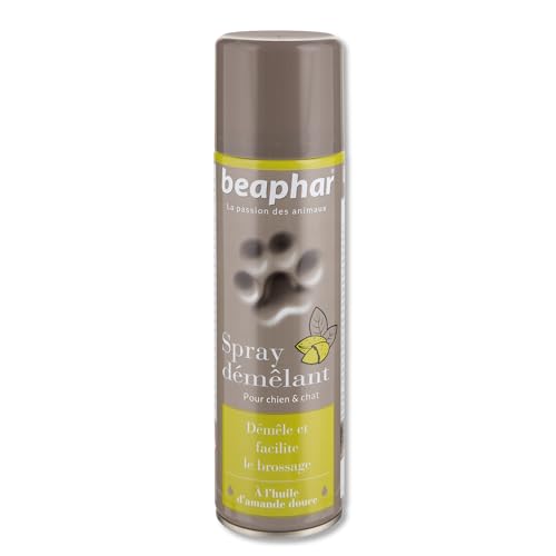 BEAPHAR — Spray démêlant chien et chat à l’huile d’amande 250 ml